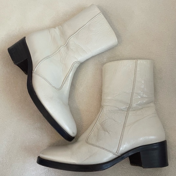 Zadig & Voltaire Leather Ankle Boots✨ - Picture 1 of 15